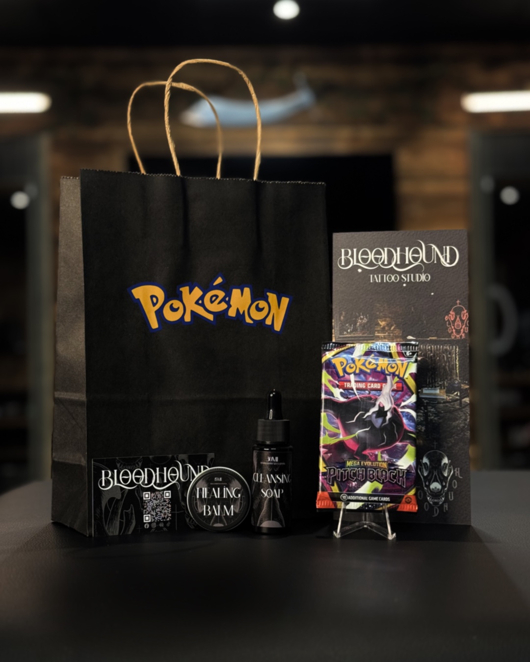 POKEMON TCG Tattoo Aftercare Bundle - Pitch Black
