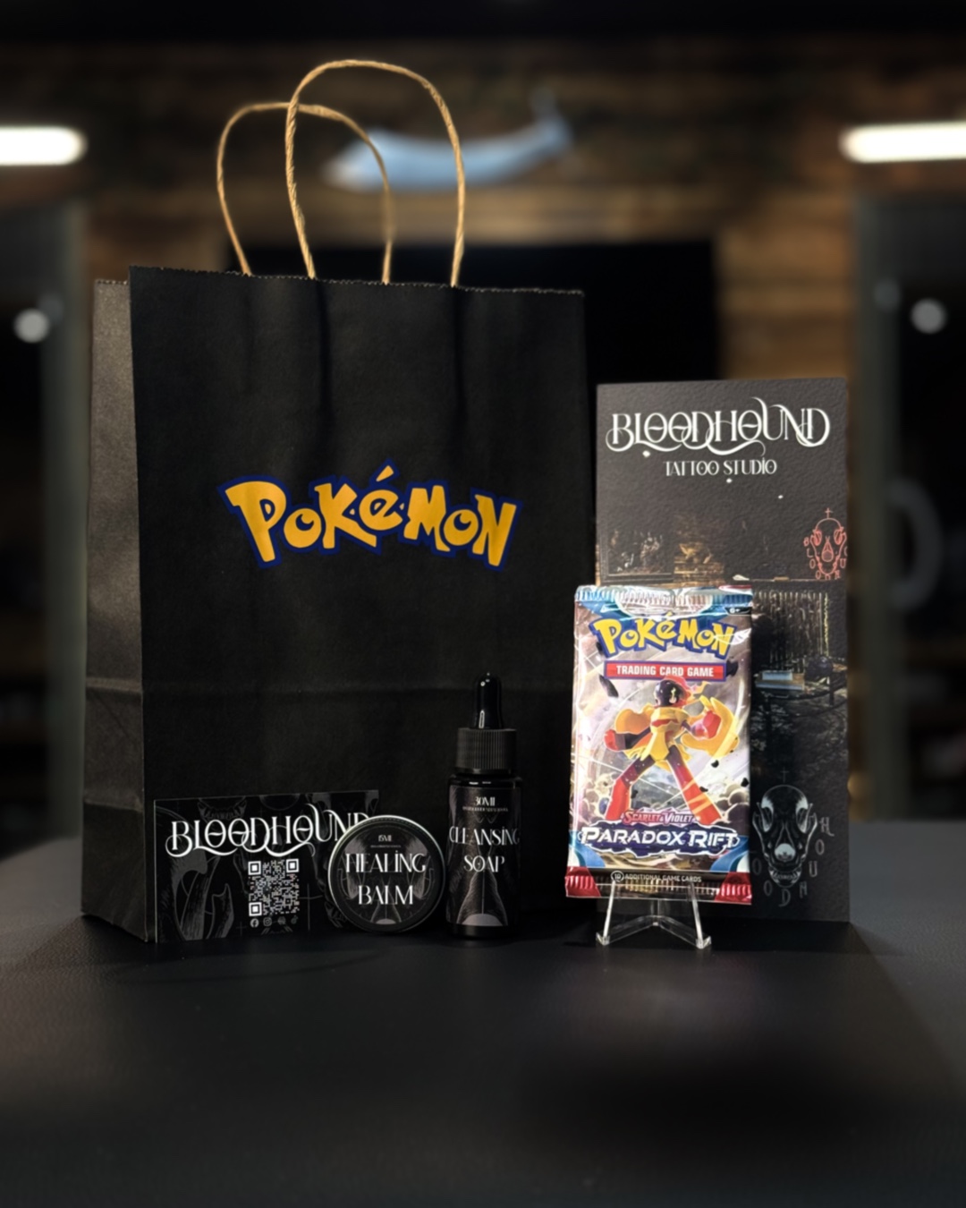 POKEMON TCG Tattoo Aftercare Bundle - Paradox Rift